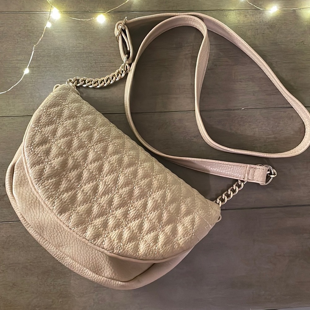 Small Nude Charming Charlie Crossbody